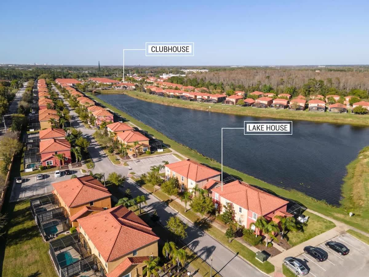 4Br Townhome With Lake View - Bl481 Киссимми Экстерьер фото